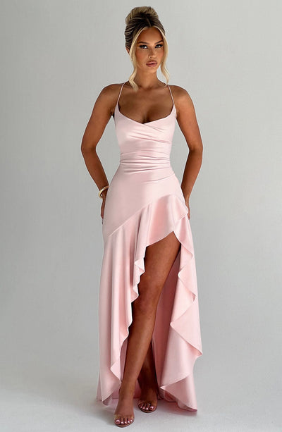 Samira – Long Dress with Open Back