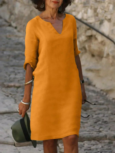 Beatrice | Elegant Dress with V-Neck