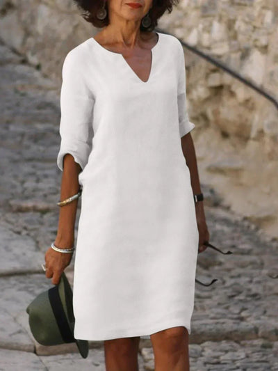 Beatrice | Elegant Dress with V-Neck