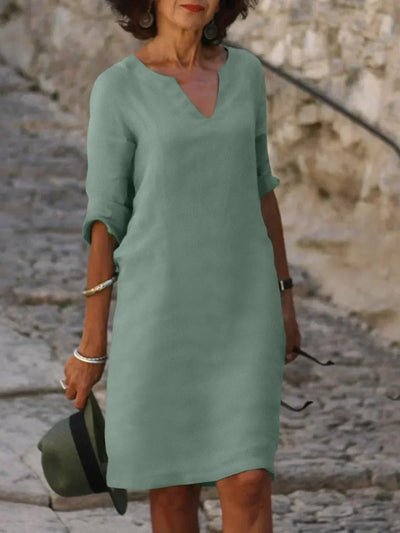 Beatrice | Elegant Dress with V-Neck