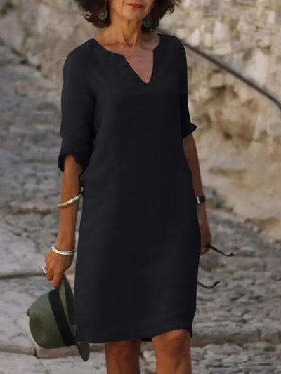 Beatrice | Elegant Dress with V-Neck
