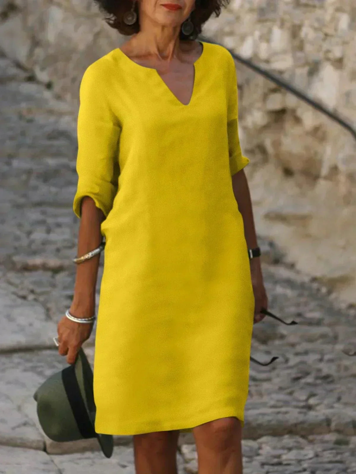 Beatrice | Elegant Dress with V-Neck