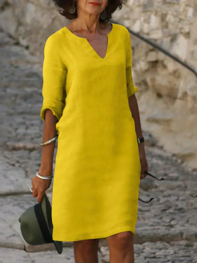Beatrice | Elegant Dress with V-Neck