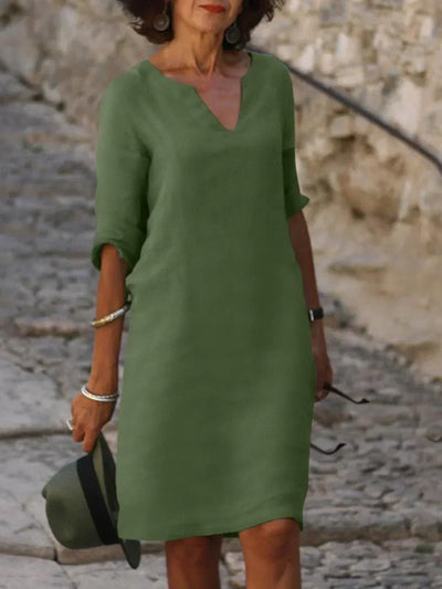 Beatrice | Elegant Dress with V-Neck