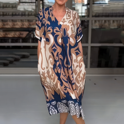 Amelia | Boho Dress that Covers the Belly