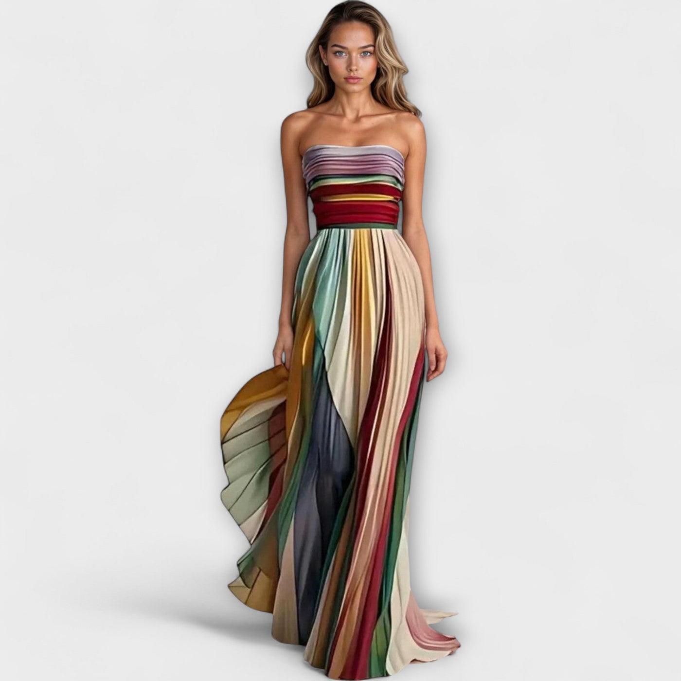 Flora - Long Dress Made of Premium Fabric