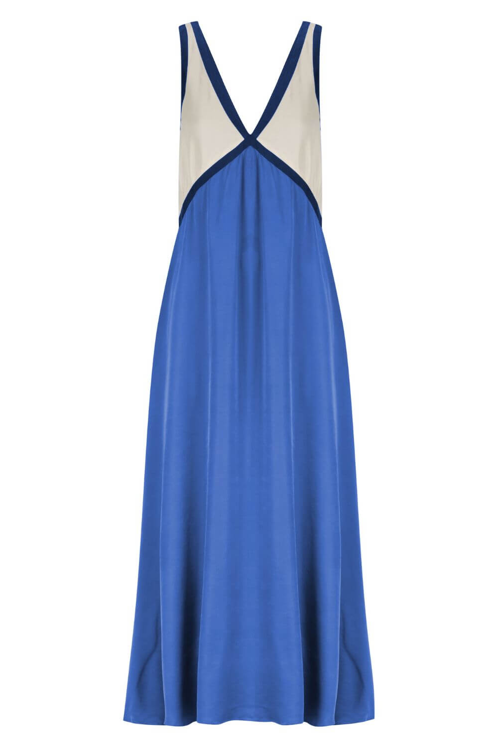 Agate | Midi Dress with Flattering V-Neck in Suede Effect