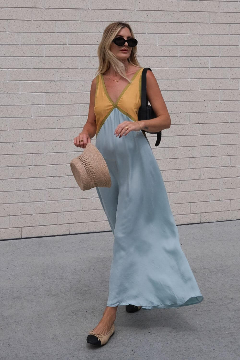 Agate | Midi Dress with Flattering V-Neck in Suede Effect