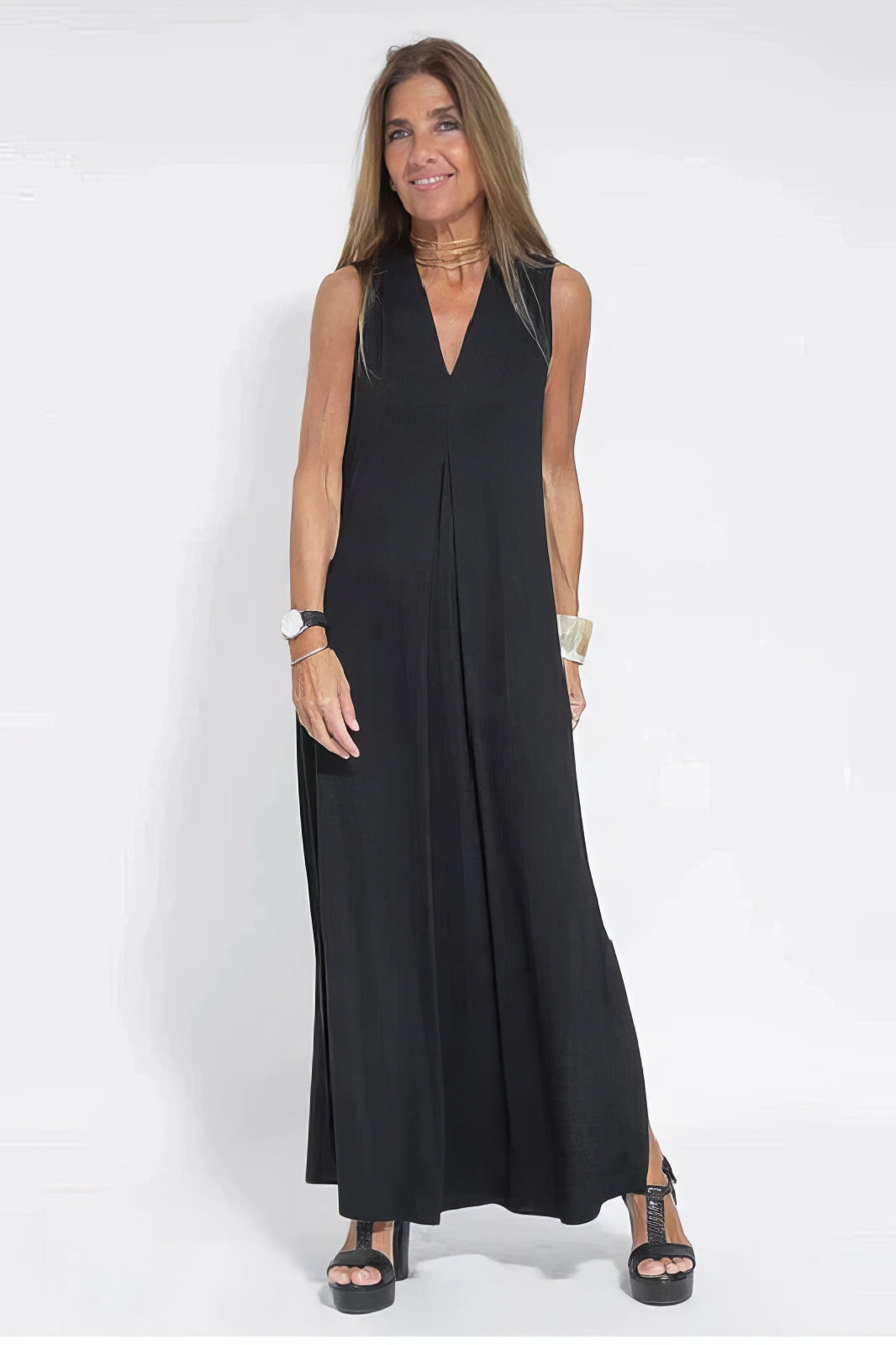 ELISE | Elegant Long Dress with Free Cardigan