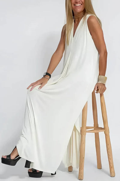 ELISE | Elegant Long Dress with Free Cardigan