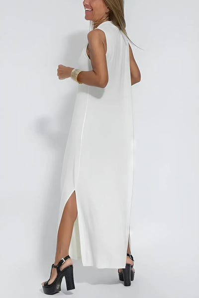 ELISE | Elegant Long Dress with Free Cardigan