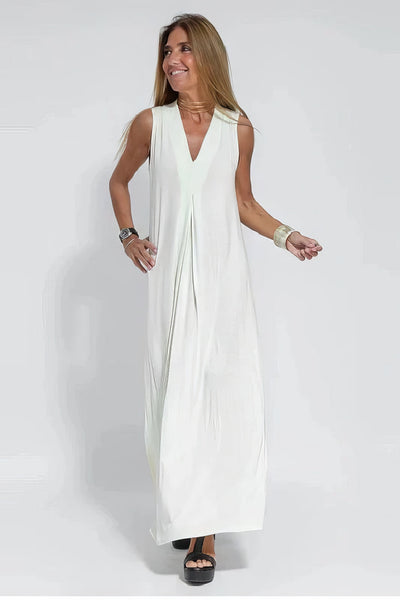 ELISE | Elegant Long Dress with Free Cardigan