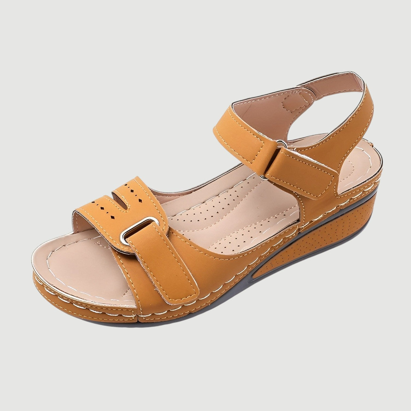 Sofie™ orthopedic sandals with wedge heel
